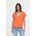 Tee-shirts sur Grenoble : T-shirt Lee Cooper T-shirt ALYS MC Mandarine