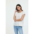Tee-shirts sur Grenoble : T-shirt Lee Cooper T-shirt ANIELE SM Cream