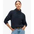 Pull Superdry Pull &agrave; col roul&eacute; en tricot d&eacute;contract&eacute;