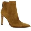 Bottines Vidi Studio Boots cuir velours tabac