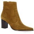 Bottines Vidi Studio Boots cuir velours tabac Grenoble