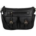 Sac Bandouliere Hexagona Sac bandouliere Ref 67827 Noir 27*21*8 cm