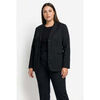 Veste C&ocirc;t&eacute; Femme Blazer Taille 44 / XXL Noir multicolor