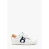 Baskets basses enfant benjie Elm logo Jeune enfant Blanc Bleu
