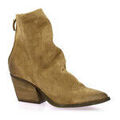 Bottines Mimmu Boots cuir velours tabac Grenoble