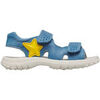 Sandales enfant Naturino Sandales en cuir avec &eacute;toile DOCK Bleu