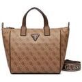 Sacs &agrave; mains sur Grenoble : Sac &agrave; main Guess Follie Small Tote Marron