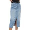 Jupes Vero Moda Calf Denim Skirt Grenoble