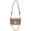 Sac Bandouliere Liu Jo Sac LaPuffy petit mod&egrave;le matelass&eacute; Marron