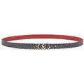 Ceinture Liu Jo Ceinture r&eacute;versible Better Marron Grenoble