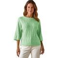 Pull Daxon by - Pull manches au coude 5% laine