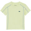 T-shirt enfant Lacoste T-shirt Sport Ultra Dry pour Enfant avec Imprim&eacute; Crocodile Vert
