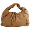 Pochette Bottega Veneta Sac port&eacute; &eacute;paule The Shoulder Pouch en cuir camel Marron