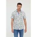 Chemise Lee Cooper Chemises DIEGO MC Vanille Grenoble