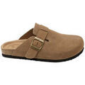 Tee-shirts sur Grenoble : T-shirt Vera Collection Sabots Mules CUIR daim, Cognac