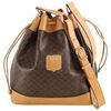 Sac &agrave; main C&eacute;line Sac &agrave; bandouli&egrave;re en cuir marron Marron