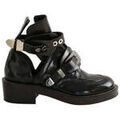 Bottines Balenciaga Boots en cuir noir Grenoble