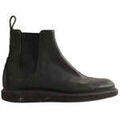 Bottines Bottega Veneta Boots en cuir noir Grenoble