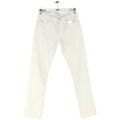 Pantalons sur Grenoble : Jeans Sandro Jean droit en coton blanc