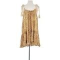 Robe courte Ulla Johnson Robe en coton jaune
