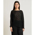 Sweat-shirt Manila Grace Pull femme semi-transparent