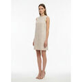 Robe courte Zara Robe courte Taille 34 / XS Beige Grenoble