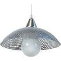 Luminaire sur Grenoble : Lustres, suspensions et plafonniers Tosel Suspension d&ocirc;me m&eacute;tal aluminium Argent&eacute; Unique. . Maison & D&eacute;co > Lustres, suspensions et plafonniers.