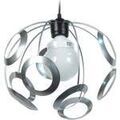 Luminaire sur Grenoble : Lustres, suspensions et plafonniers Tosel Suspension globe m&eacute;tal aluminium Argent&eacute; Unique. . Maison & D&eacute;co > Lustres, suspensions et plafonniers.