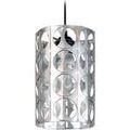 Luminaire sur Grenoble : Lustres, suspensions et plafonniers Tosel Suspension cylindrique m&eacute;tal aluminium Argent&eacute; Unique. . Maison & D&eacute;co > Lustres, suspensions et plafonniers.
