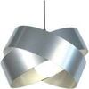 Lustres, suspensions et plafonniers Tosel Suspension g&eacute;om&eacute;trique m&eacute;tal aluminium Argent&eacute; Unique. . Maison & D&eacute;co > Lustres, suspensions et plafonniers.