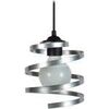 Lustres, suspensions et plafonniers Tosel Suspension g&eacute;om&eacute;trique m&eacute;tal aluminium Argent&eacute; Unique. . Maison & D&eacute;co > Lustres, suspensions et plafonniers.
