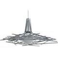 Luminaire sur Grenoble : Lustres, suspensions et plafonniers Tosel Suspension g&eacute;om&eacute;trique m&eacute;tal aluminium Argent&eacute; Unique. . Maison & D&eacute;co > Lustres, suspensions et plafonniers.