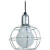 Lustres, suspensions et plafonniers Tosel Suspension g&eacute;om&eacute;trique m&eacute;tal aluminium Argent&eacute; Unique. . Maison & D&eacute;co > Lustres, suspensions et plafonniers.