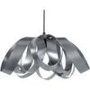 Lustres, suspensions et plafonniers Tosel Suspension abstract m&eacute;tal aluminium Argent&eacute; Unique. . Maison & D&eacute;co > Lustres, suspensions et plafonniers.