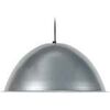 Lustres, suspensions et plafonniers Tosel Suspension d&ocirc;me m&eacute;tal aluminium Argent&eacute; Unique. . Maison & D&eacute;co > Lustres, suspensions et plafonniers.
