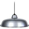 Lustres, suspensions et plafonniers Tosel Suspension d&ocirc;me m&eacute;tal aluminium Argent&eacute; Unique. . Maison & D&eacute;co > Lustres, suspensions et plafonniers.