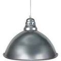 Lustres, suspensions et plafonniers Tosel Suspension d&ocirc;me m&eacute;tal aluminium Argent&eacute; Unique. . Maison & D&eacute;co > Lustres, suspensions et plafonniers.
