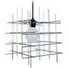 Lustres, suspensions et plafonniers Tosel Suspension g&eacute;om&eacute;trique m&eacute;tal aluminium Argent&eacute; Unique. . Maison & D&eacute;co > Lustres, suspensions et plafonniers.