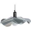Lustres, suspensions et plafonniers Tosel Suspension g&eacute;om&eacute;trique m&eacute;tal aluminium Argent&eacute; Unique. . Maison & D&eacute;co > Lustres, suspensions et plafonniers.