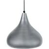 Lustres, suspensions et plafonniers Tosel Suspension larme m&eacute;tal aluminium Argent&eacute; Unique. . Maison & D&eacute;co > Lustres, suspensions et plafonniers.