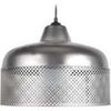 Lustres, suspensions et plafonniers Tosel Suspension d&ocirc;me m&eacute;tal aluminium Argent&eacute; Unique. . Maison & D&eacute;co > Lustres, suspensions et plafonniers.