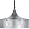 Lustres, suspensions et plafonniers Tosel Suspension d&ocirc;me m&eacute;tal aluminium Argent&eacute; Unique. . Maison & D&eacute;co > Lustres, suspensions et plafonniers.