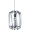 Lustres, suspensions et plafonniers Tosel Suspension cylindrique m&eacute;tal aluminium Argent&eacute; Unique. . Maison & D&eacute;co > Lustres, suspensions et plafonniers.