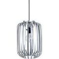 Lustres, suspensions et plafonniers Tosel Suspension cylindrique m&eacute;tal aluminium Argent&eacute; Unique. . Maison & D&eacute;co > Lustres, suspensions et plafonniers.