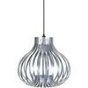 Lustres, suspensions et plafonniers Tosel Suspension larme m&eacute;tal aluminium Argent&eacute; Unique. . Maison & D&eacute;co > Lustres, suspensions et plafonniers.