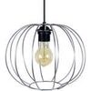 Lustres, suspensions et plafonniers Tosel Suspension globe m&eacute;tal aluminium Argent&eacute; Unique. . Maison & D&eacute;co > Lustres, suspensions et plafonniers.