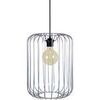 Lustres, suspensions et plafonniers Tosel Suspension cylindrique m&eacute;tal aluminium Argent&eacute; Unique. . Maison & D&eacute;co > Lustres, suspensions et plafonniers.