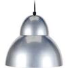 Lustres, suspensions et plafonniers Tosel Suspension d&ocirc;me m&eacute;tal aluminium Argent&eacute; Unique. . Maison & D&eacute;co > Lustres, suspensions et plafonniers.