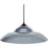 Lustres, suspensions et plafonniers Tosel Suspension d&ocirc;me m&eacute;tal aluminium Argent&eacute; Unique. . Maison & D&eacute;co > Lustres, suspensions et plafonniers.