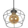 Lustres, suspensions et plafonniers Tosel Suspension g&eacute;om&eacute;trique m&eacute;tal aluminium Argent&eacute; Unique. . Maison & D&eacute;co > Lustres, suspensions et plafonniers.